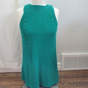 Target Universal Thread Green Sleeveless Sweater sz XS